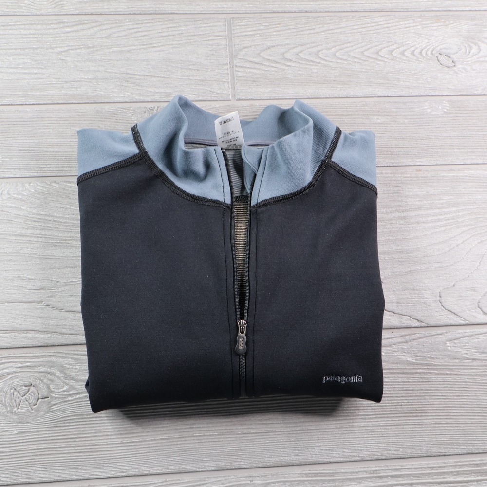 Vintage Patagonia Axuwool Wool Blend 1/4 Zip Pullover Men's XL Made in USA